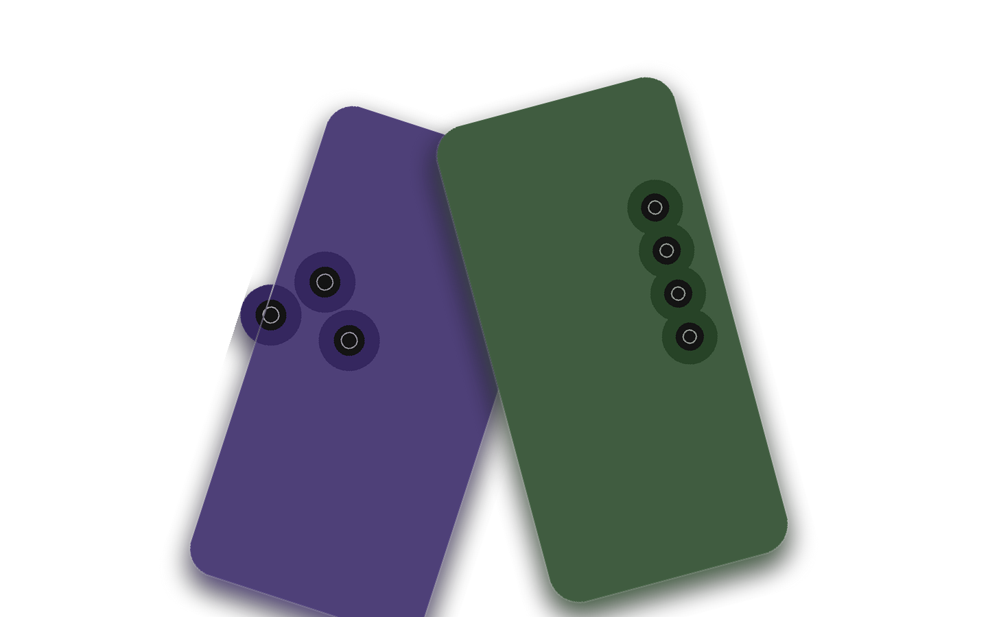 Два смартфони навхрест